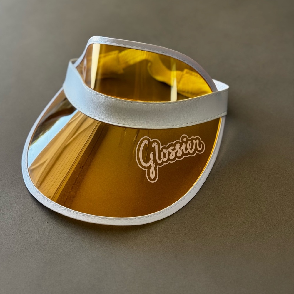 Glossier Yellow Sun Visor